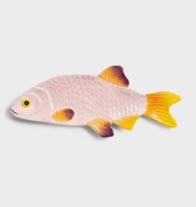 Plate fish snapper