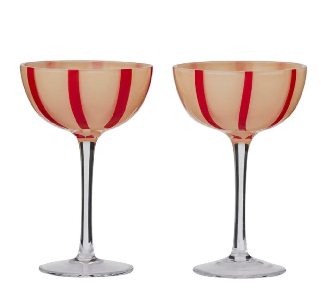 Aperitivo S/2 Coupe Glass 10x15.5cm Pk/R