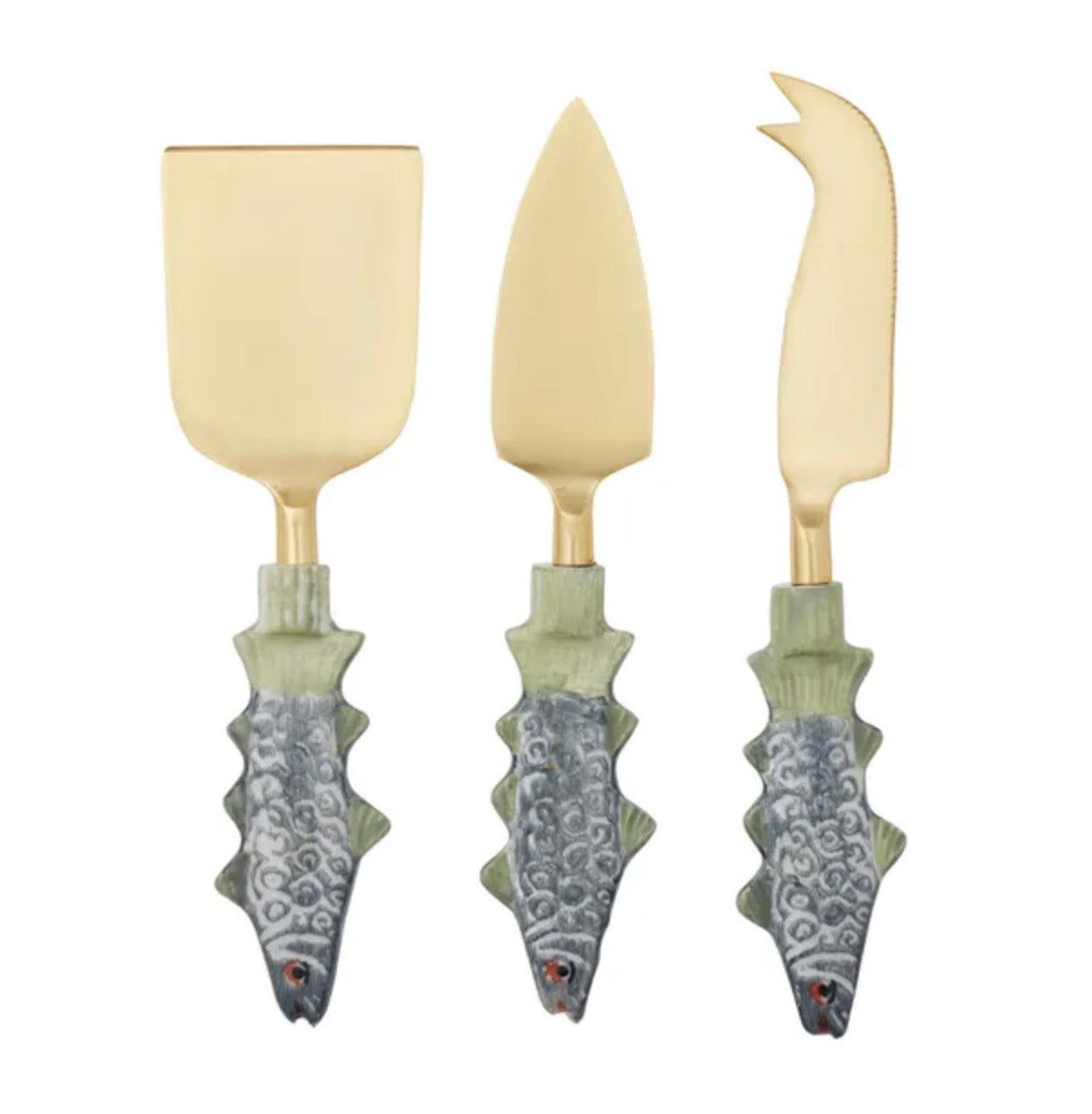 Bass S/3 S/S Cheese Knives Multi