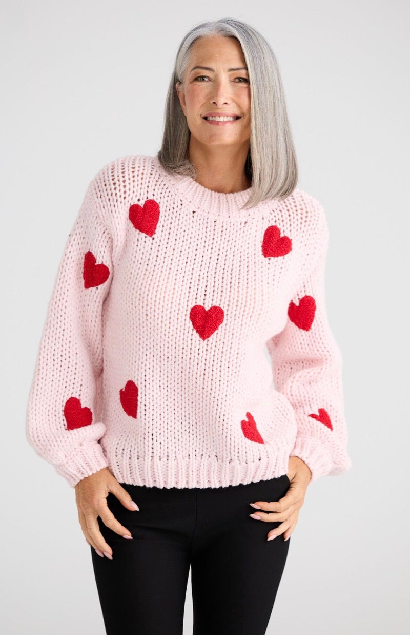 Heart On My Sleeve Knit