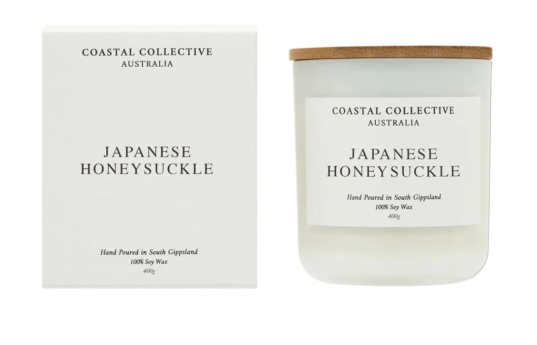 Japanese Honeysuckle Large Candle