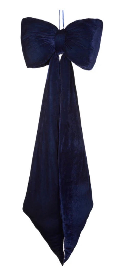 Navy Elongated Bow