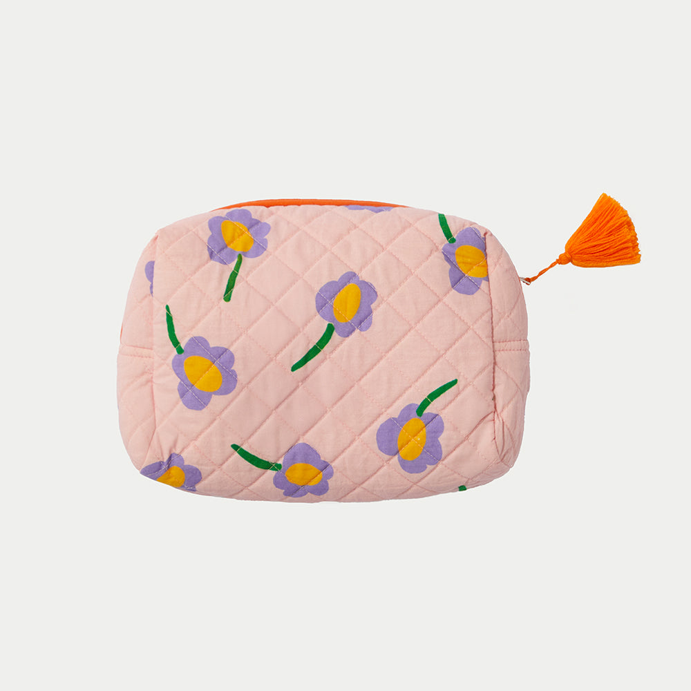 Happy Daisy Lavender Cosmetic Bag