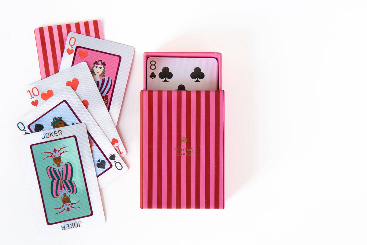 Playing Cards Stripes in Box