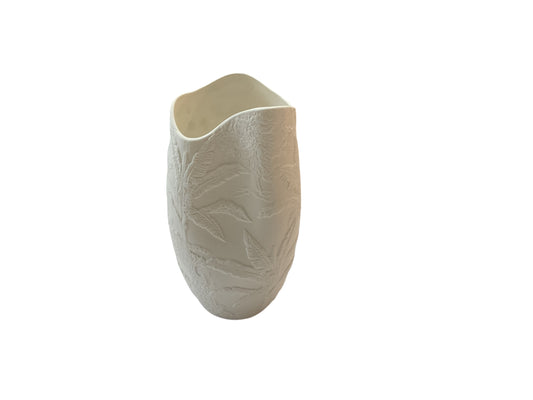 Banksia Organic Vase White