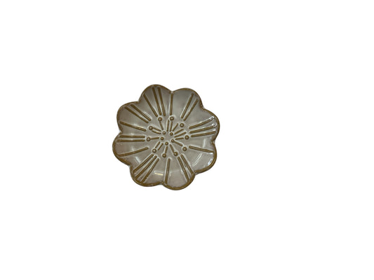 Indira Trinket Plate 10cm Nat