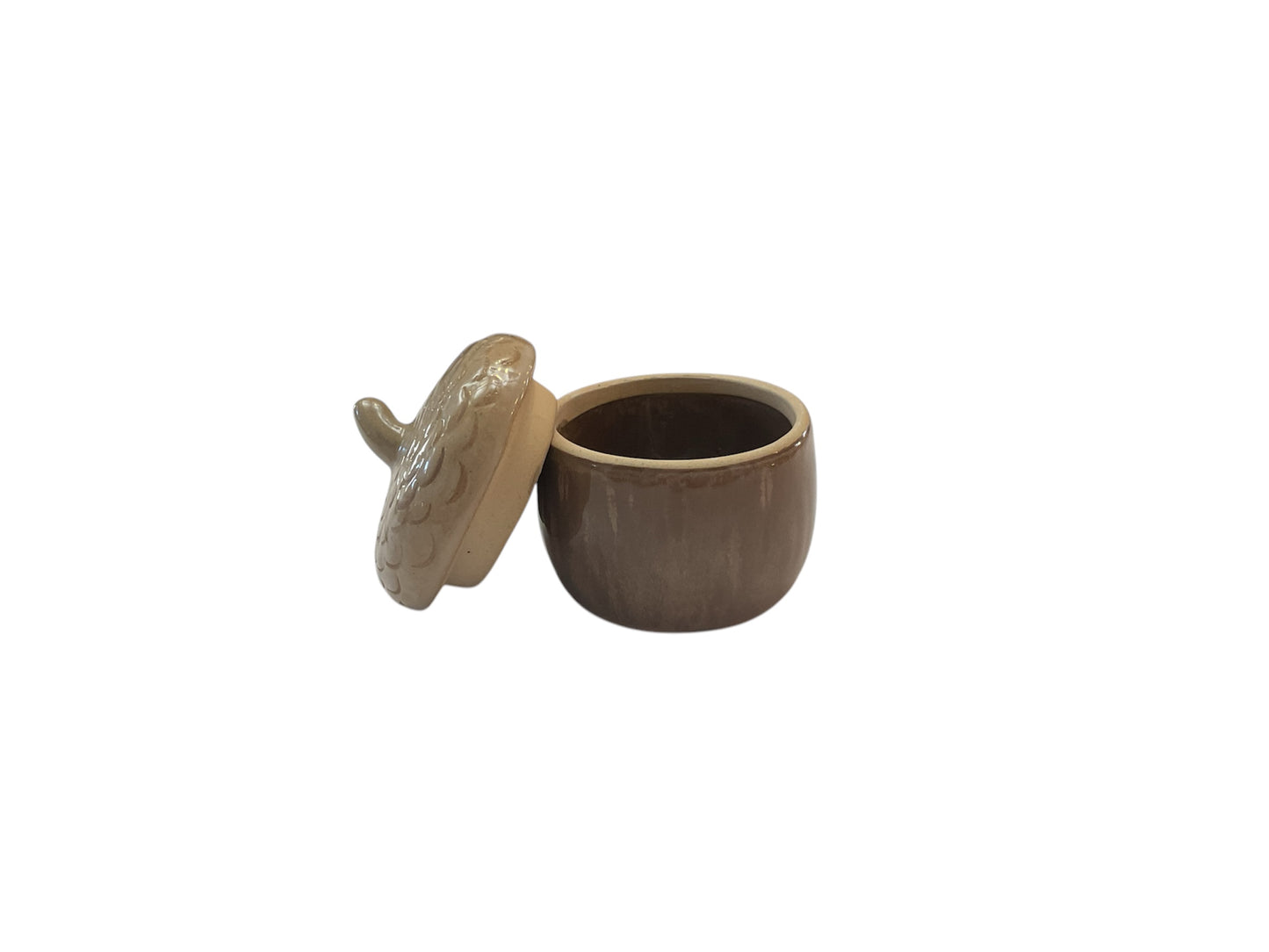 acorn jar w lid