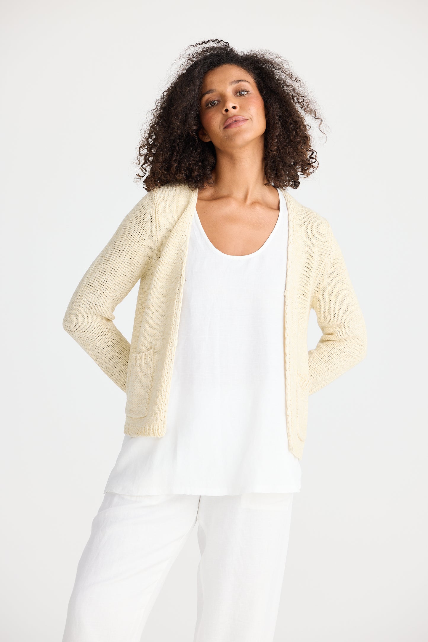 Saffron Cardi