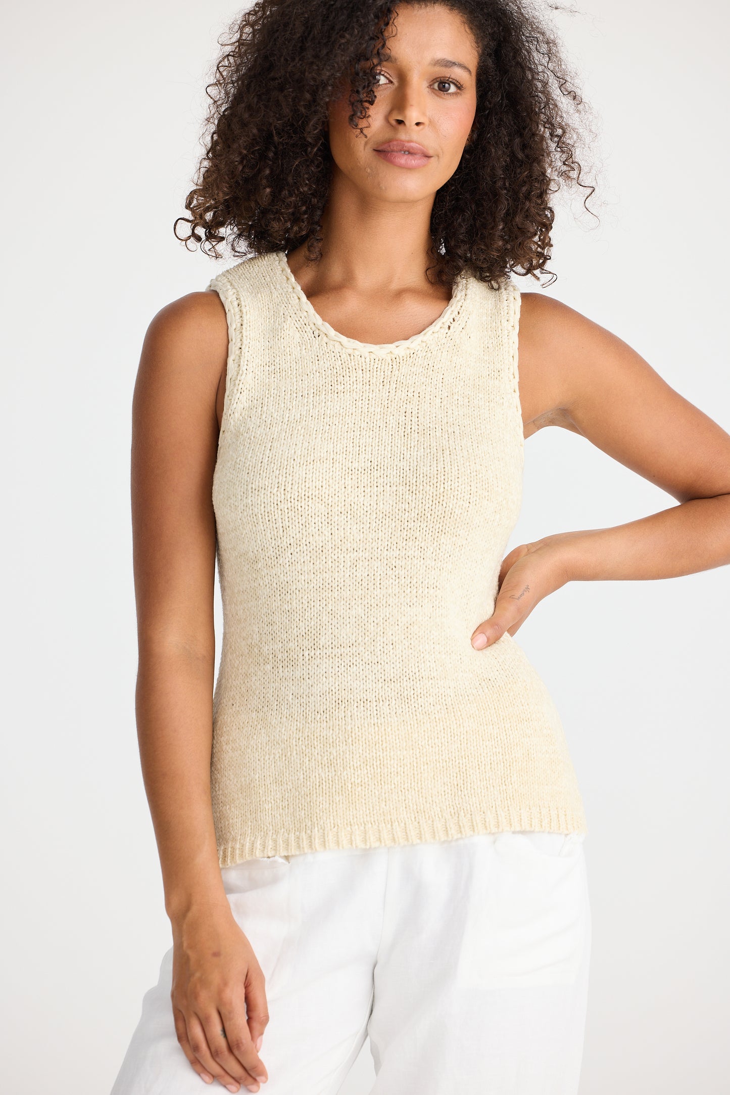 Saffron Knit Tank