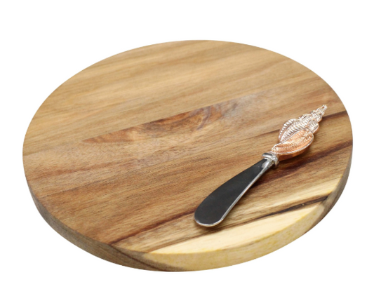 ACACIA ROUND BOARD SHELL SET