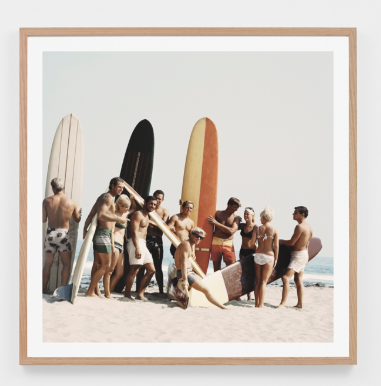 Malibu Surfers Print 68x68