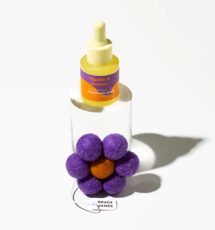 Tigerlily & Jasmine - Bloom Felt Air Freshener