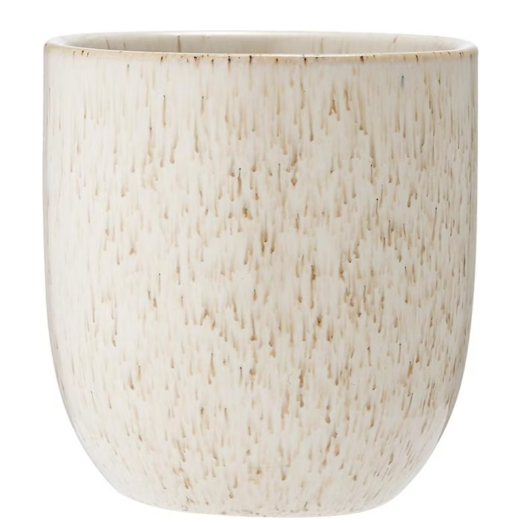 Ladelle Cafe White Sand Cup without Handle 0.3 L (Pack of 1)
