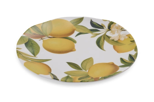 Citrus Grove Lemon Melamine Small Plate