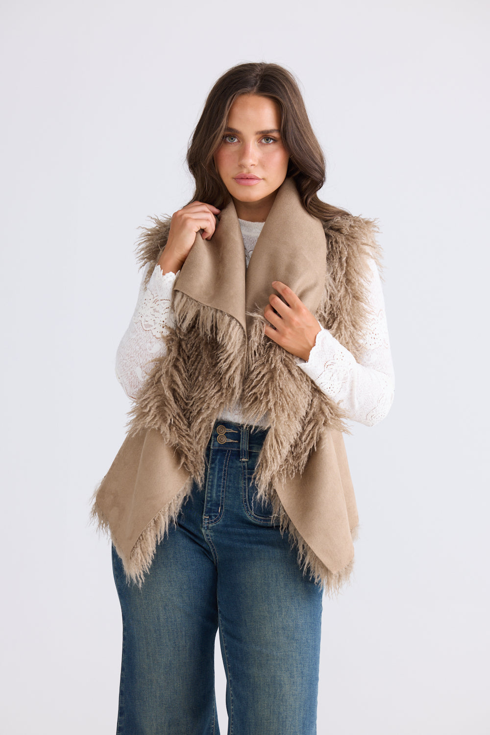 Luna Fur Vest