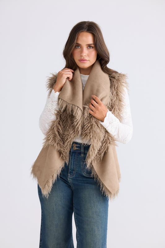 Luna Fur Vest