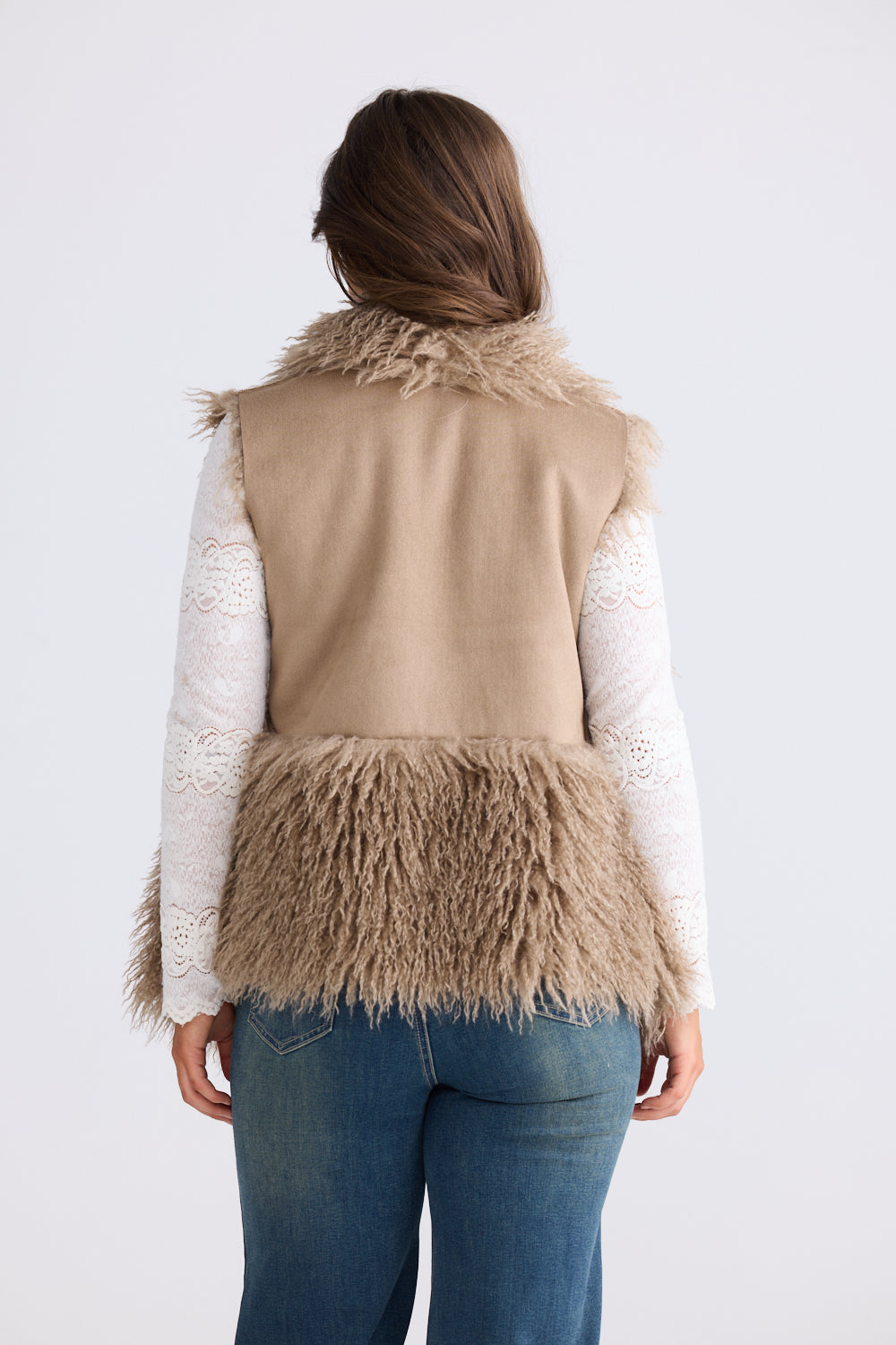 Luna Fur Vest