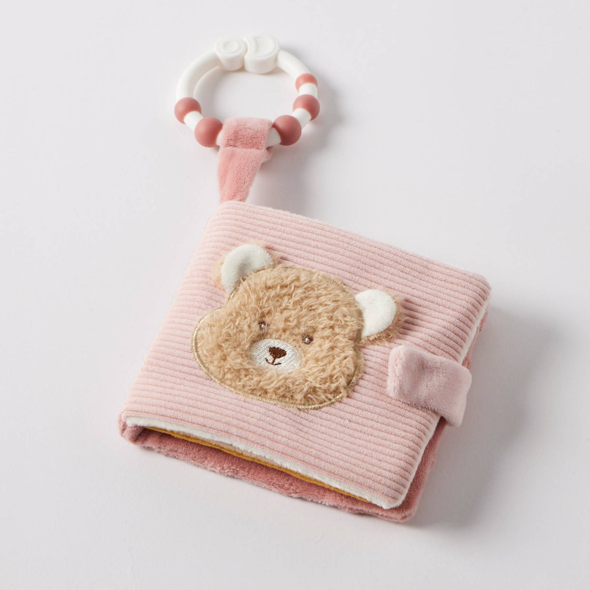 Jiggle & Giggle Hugglies Teddy Bear Activity Fabric Book