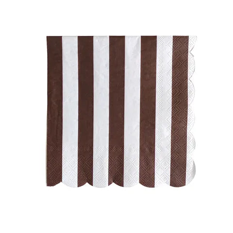 Carnival 20pk Napkin cocoa