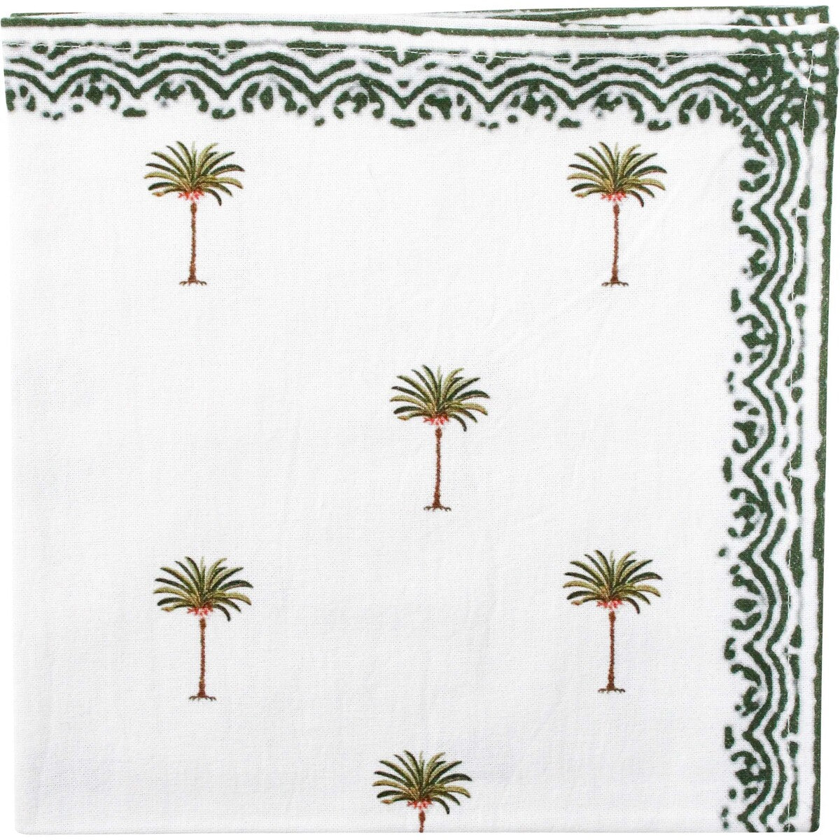 Napkin Palm Green