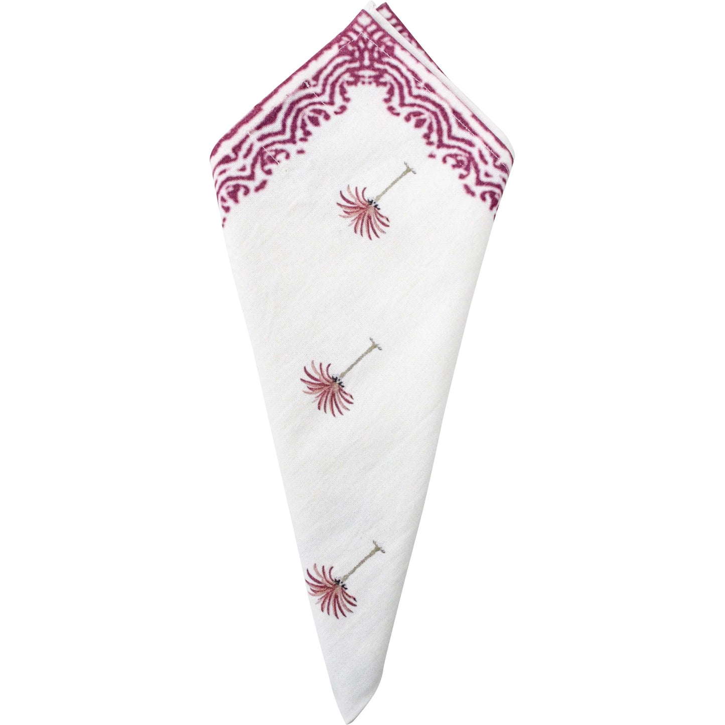 Napkin Plum Berry Palm