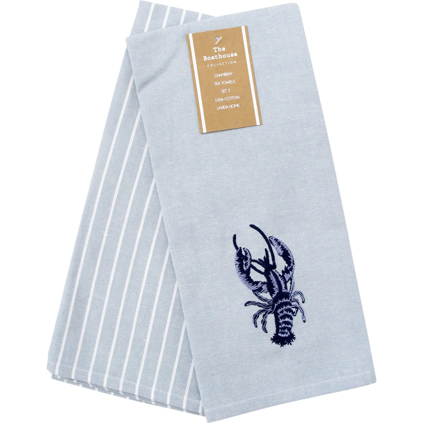 Teatowel S/2 Lobster