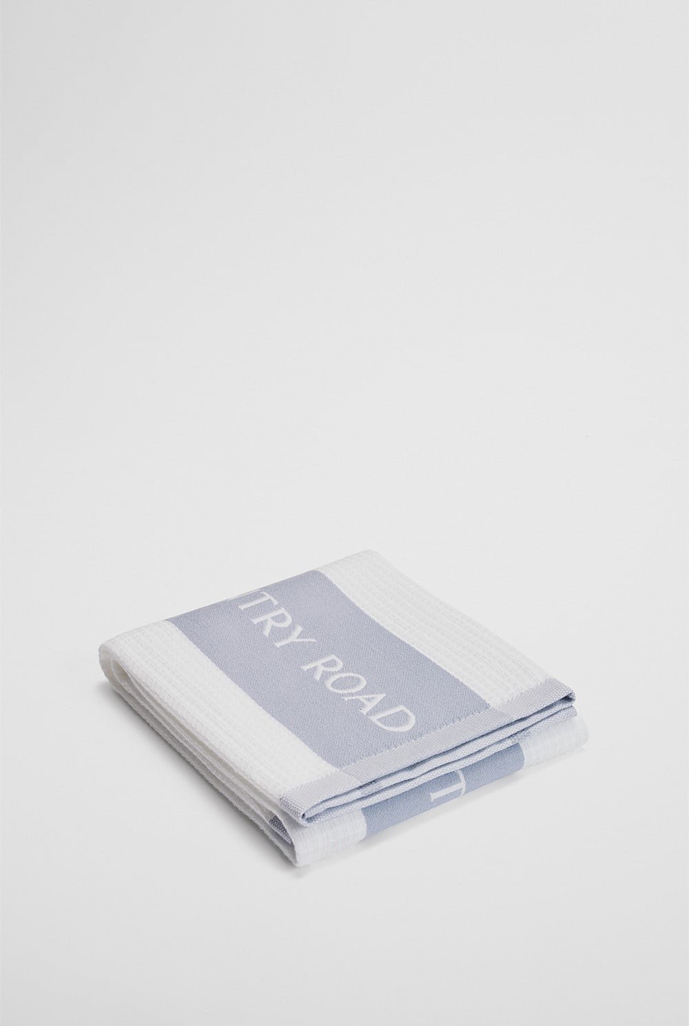 LOGO TEA TOWEL:CIEL BLUE