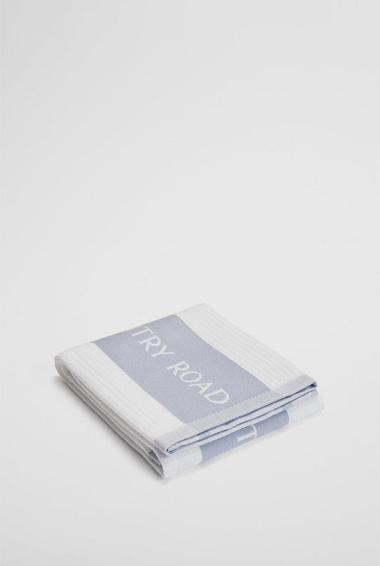 LOGO TEA TOWEL:CIEL BLUE