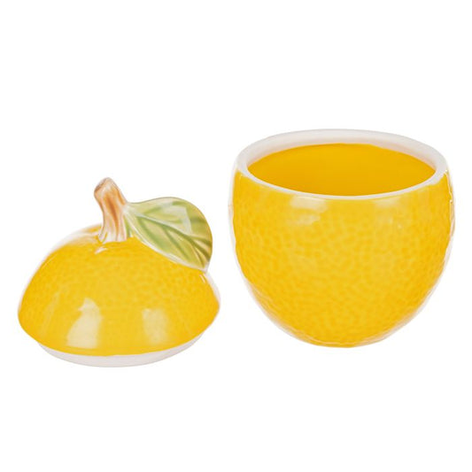 Emporium Limoncello Canister Yellow & Green