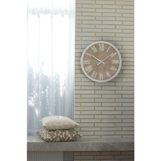 Amalfi Devereaux Wall Clock 60cm White 60x4x60cm