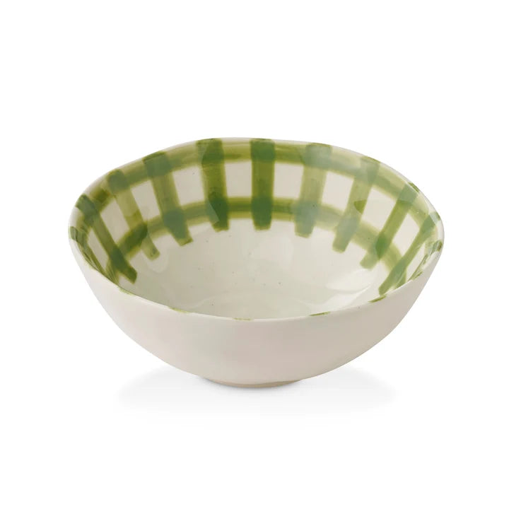 Oakley Dark Green Check Small Bowl