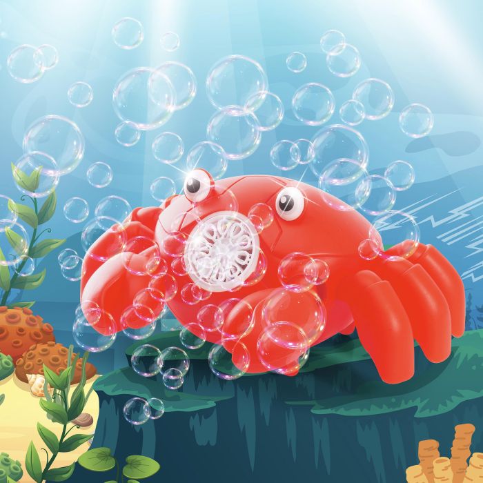 Discovery Zone Crawling Crab Bubble Blower Orange