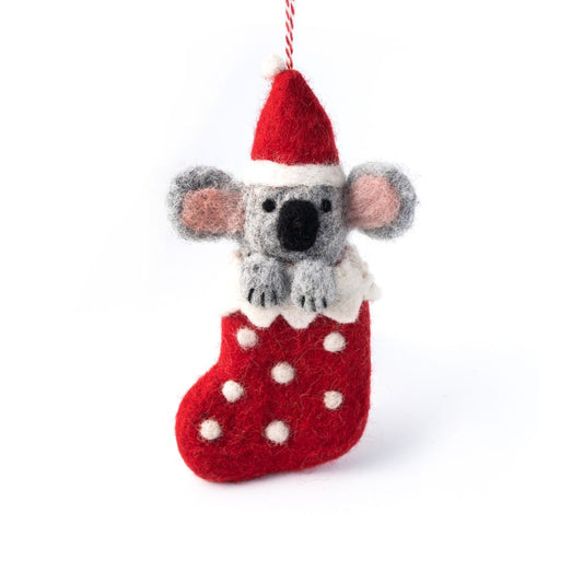 Decoration-Koala Stocking