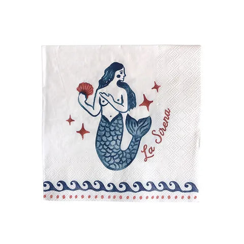 La Sirena 20pk 3 Ply Napkin