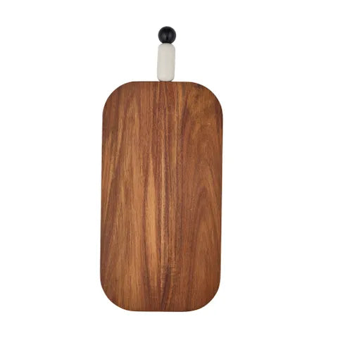 Pisces Wood Board Black/Ivory