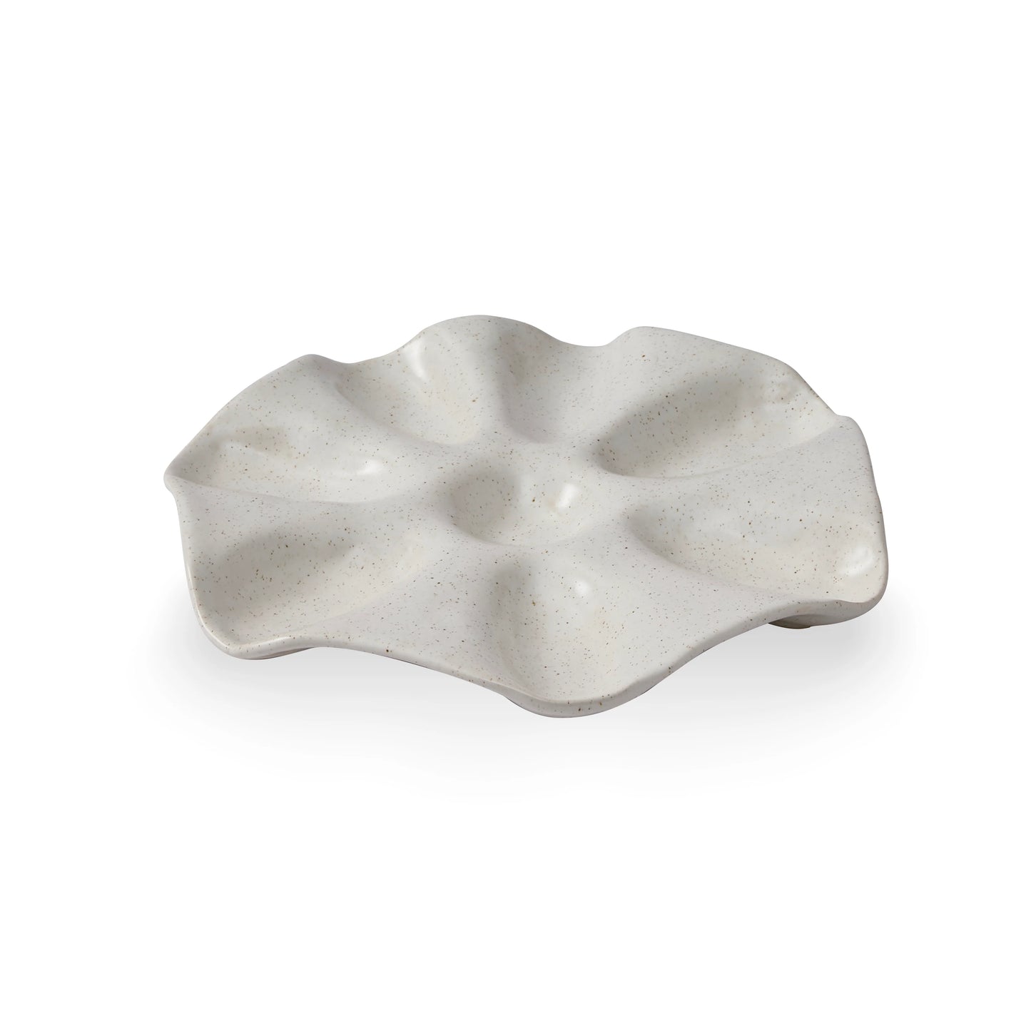 Sullivan White Oyster Plate