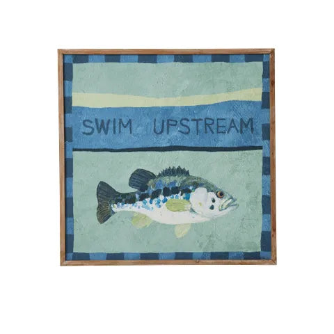 Upstream Frame Print 80x80cm
